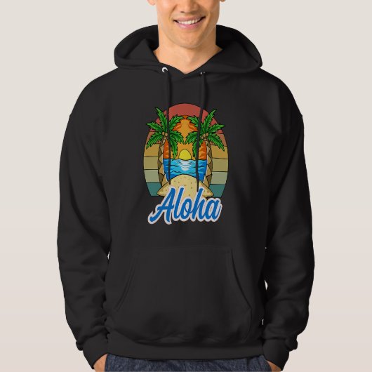 Aloha Hawaii パーカ (正面)