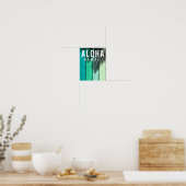 Aloha hawaii ポスター (キッチン)