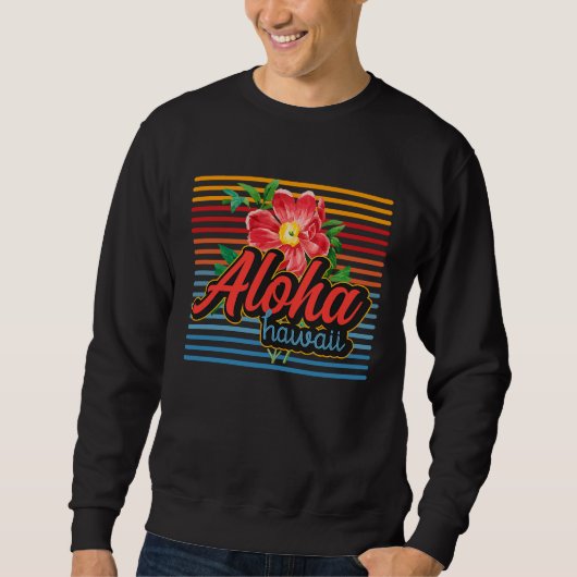 Aloha Hawaii 4 スウェットシャツ (正面)