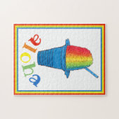 ALOHA Hawaii Hawaiian Rainbow Shave Shaved Ice ジグソーパズル (横)
