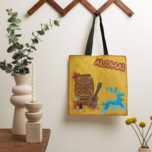 Aloha Hawaiian Vacation Tote Bag トートバッグ