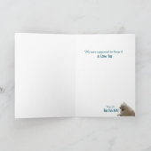 Aloha Joke Card with Pup カード (内部)
