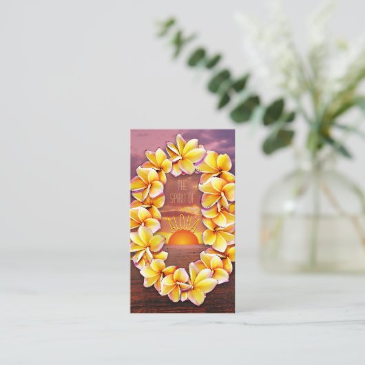 Aloha Lei  名刺 (スタンド正面)