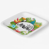 Aloha Luau  ペーパープレート (傾斜あり)
