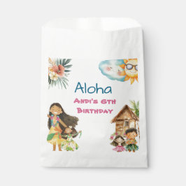 Aloha Luau Kids Birthday  フェイバーバッグ