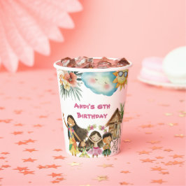 Aloha Luau Kids Birthday  紙コップ
