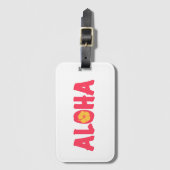 Aloha Luggage Tag ラゲッジタグ (正面縦)