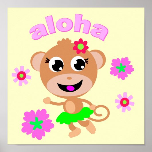 aloha monkey screen.ai ポスター (正面)