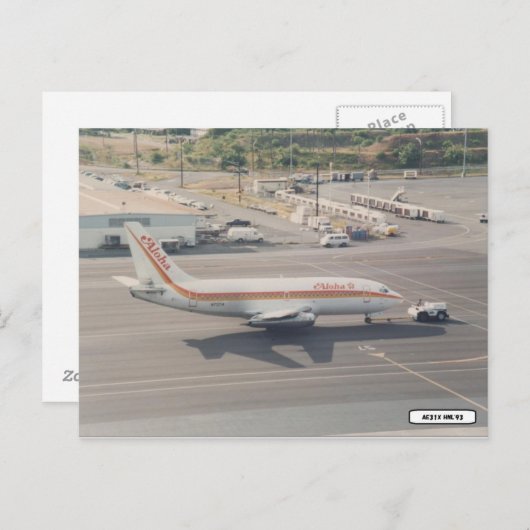Aloha old scheme ポストカード (正面/裏面)