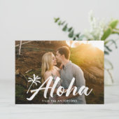 Aloha Palm Tree 2写真 シーズンカード (スタンド正面)