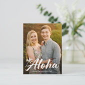 Aloha Palm Tree 2写真 シーズンポストカード (スタンド正面)