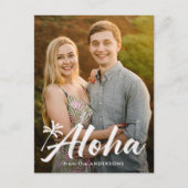 Aloha Palm Tree 2写真 シーズンポストカード (正面)