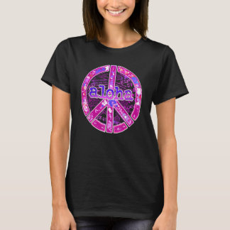 Aloha Peace Sign Pink Design Tシャツ