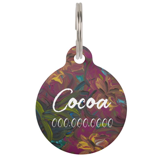 Aloha Pet ID – パーソナライズ ペット　ネームタグ (正面)