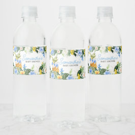 Aloha Pineapple Baby Shower ペットボトルラベル