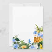 Aloha Pineapple Baby Shower 招待状 (裏面)