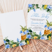 Aloha Pineapple Baby Shower 招待状