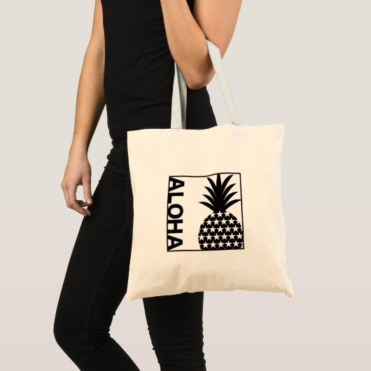 ALOHA PINEAPPLE HAWAII 089 トートバッグ (正面(商品))