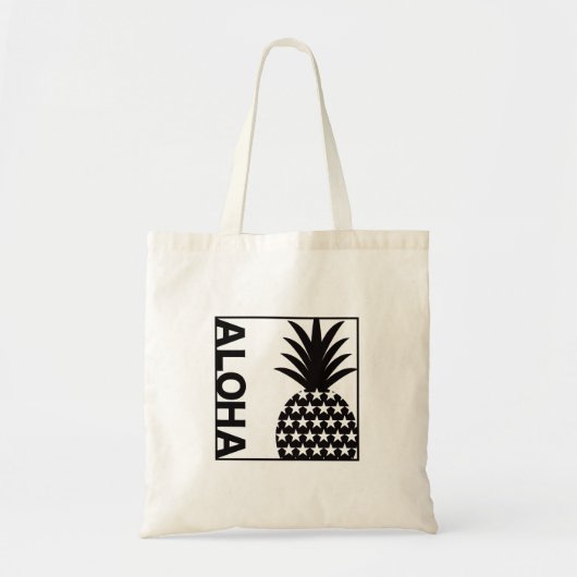 ALOHA PINEAPPLE HAWAII 089 トートバッグ (正面)