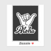 Aloha Shaka Hand, Hang Loose sign シール (シート)