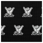 Aloha Shaka Hand, Hang Loose sign ファブリック (クローズアップ)