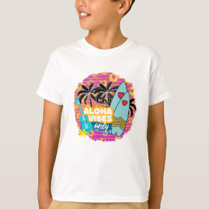ALOHA VIBESのみ Tシャツ