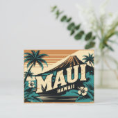 Aloha Yesterday Vintage & Retro of Maui, Hawaii ポストカード (スタンド正面)