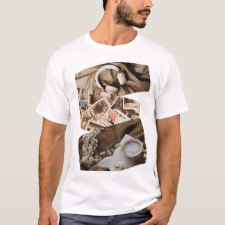 "ALONE"ミニマリストMag - Introvのための美的ギフト Tシャツ