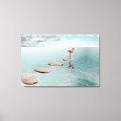 Alone – Quiet Balance キャンバスプリント (正面)