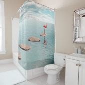 Alone – Quiet Balance シャワーカーテン (インサイチュ)