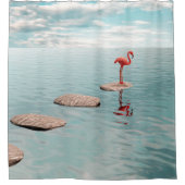 Alone – Quiet Balance シャワーカーテン (正面)