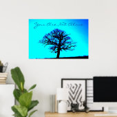 Alone/Supportのポスターではない ポスター (ホームオフィス)