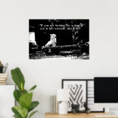 Alone/Supportのポスターではない ポスター (ホームオフィス)