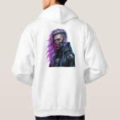 Alone Tax in front Alone Boy sticker in back パーカ (裏面)