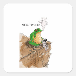 Alone, Together – 宇宙的孤独の宇宙飛行士と スクエアシール