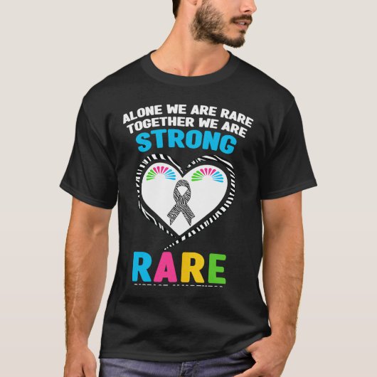 Alone We Are Rare Together We Are Strong Rare Dise Tシャツ (正面)