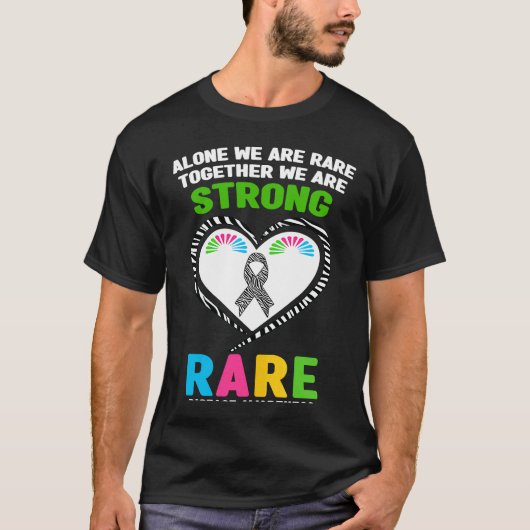 Alone We Are Rare Together We Are Strong Rare Dise Tシャツ (正面)