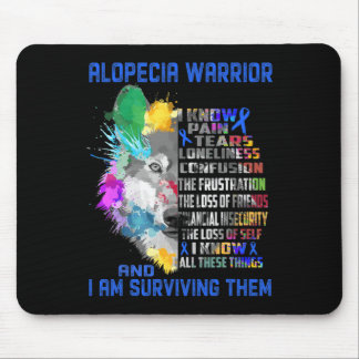 Alopecia私はこれらの事をすべて知っている私は生き残っている マウスパッド