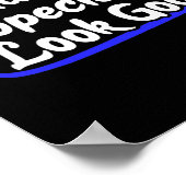 Alopecia Areataギフト – 脱毛認識度1 ポスター (角)