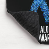 Alopecia Areata彼の戦いは私の戦いAlopecia Awa マウスパッド (コーナー)