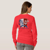 ALPスピリットシャツで暖かい気候に Tシャツ (裏面フル)