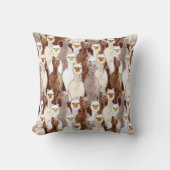 Alpaca Bliss クッション (正面)