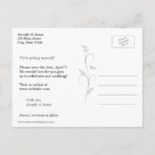 Alpaca Country日付はがきを保存する 案内ポストカード (裏面)