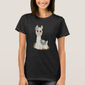 alpaca llama animal  graphic  1 tシャツ (正面)