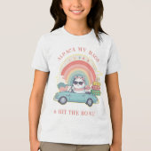 Alpaca My Bags and Hit the Road! トライブレンドＴシャツ (正面)
