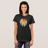 Alpaca South America Cute Animal Colorful  1 Tシャツ (正面フル)