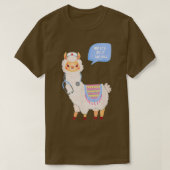 Alpaca Your Wound Cute Llama Wound Care Nurse Gift Tシャツ (デザイン正面)