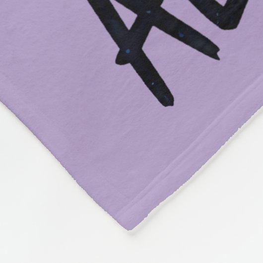 Alpacalypse Ready フリースブランケット (角)