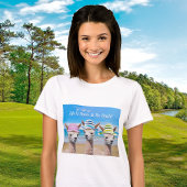 Alpacas Hatsおもしろいのビーチで、メッセージ Tシャツ