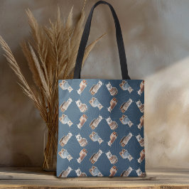 Alpacas in Sweaters Pattern Knitting トートバッグ